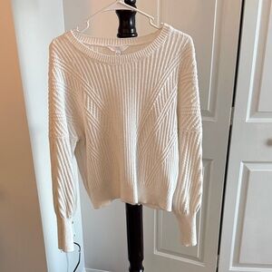 Time and Tru Women's Cream Sweater